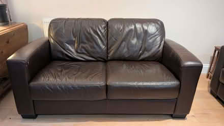 Photo of free Faux leather sofas (Cumnor OX2) #2