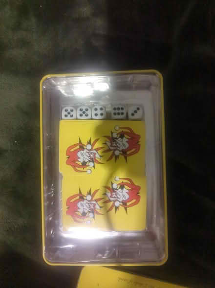 Photo of free 2 sets of playing cards and 5 dice (Camberwell) #3