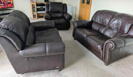 Photo of free Leather lounge suite (Plymouth PL7) #1