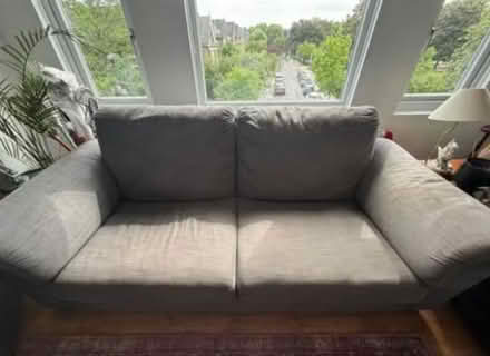 Photo of free Grey sofa (Kew road, Richmond) #1