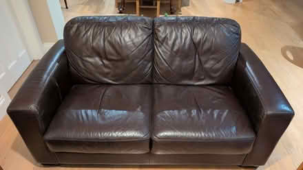 Photo of free Faux leather sofas (Cumnor OX2) #1