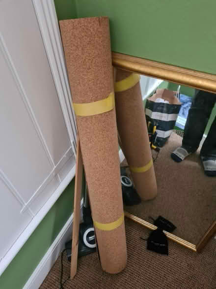 Photo of free Spare cork flooring underlay (Wellow, Bath) #1