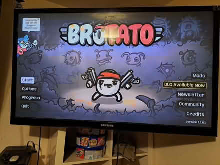 Photo of free 55inch tv, has screenburn (Pittville GL50) #2