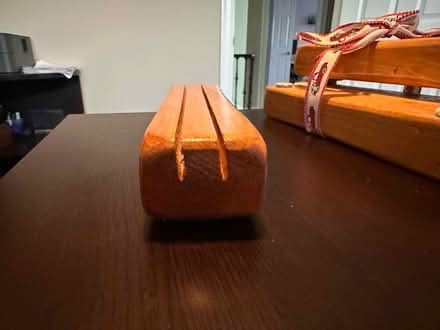 Photo of free Wood Playing card holders (Folkway drive. Mississauga) #3