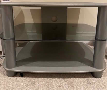 Photo of free Classic 2 Shelf grey tv unit (SL1 1FF) #4