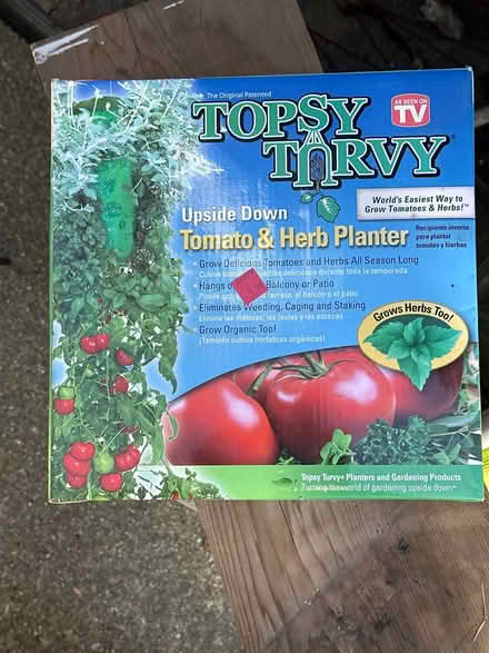 Photo of free Tomato and herb planter (Berkeley) #1