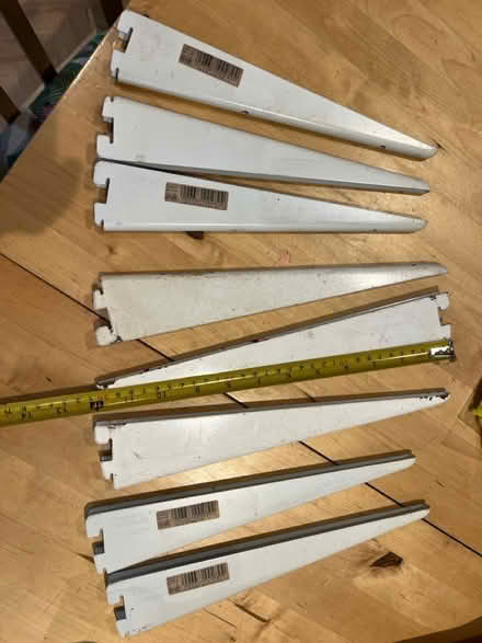 Photo of free 8 wall brackets - 30cms (BN3) #1