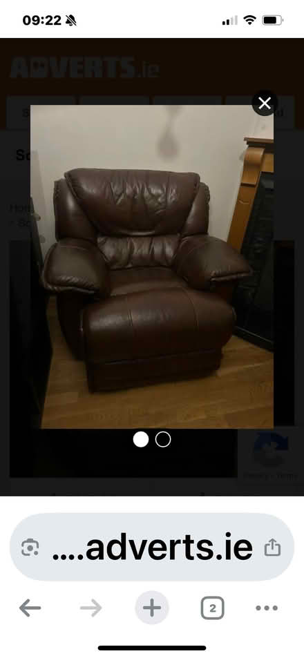 Photo of free Couch (Dublin 5 killester) #2