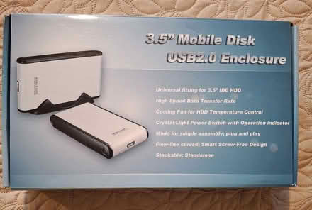 Photo of free IDE HDD USB enclosure (West Malvern CP WR14) #1