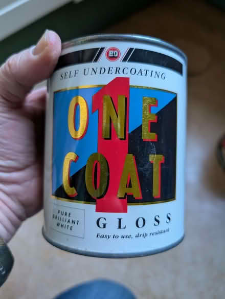 Photo of free Gloss paint (white) (Portobello EH15) #1