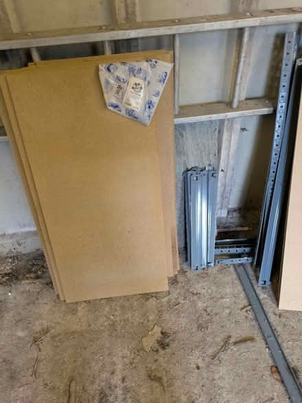 Photo of free 3 metal shelving units (BS16) #3