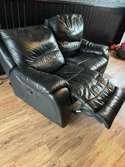 Photo of free Black 2 seater sofa (Innsworth GL3) #4