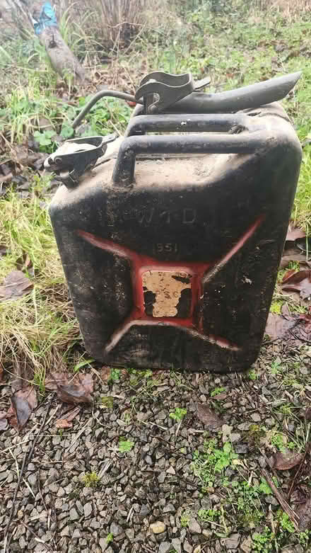 Photo of free Jerry Can 5 gallon with pourer (Stroud, Merrywalks GL5) #1