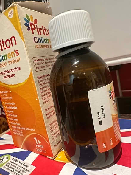 Photo of free Piriton Children’s Syrup (Slough SL2) #2