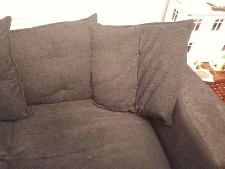 Photo of free Black 3 seater sofa (HP13 Terriers near RGS) #4