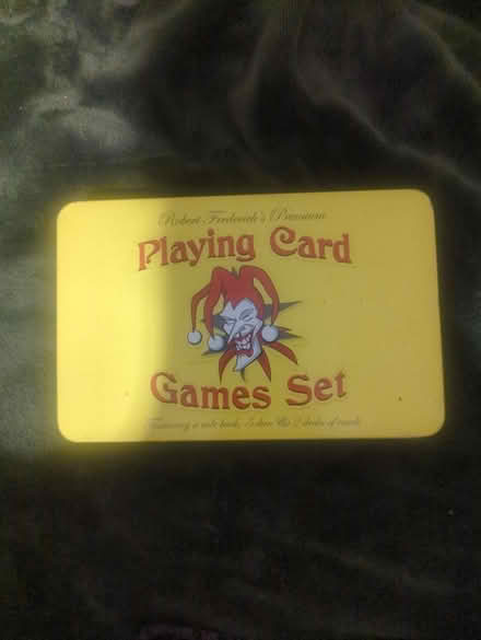 Photo of free 2 sets of playing cards and 5 dice (Camberwell) #1