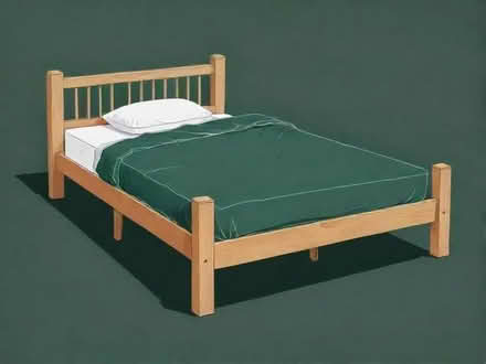 Photo of single wooden bed frame (Sherwood PR2) #1