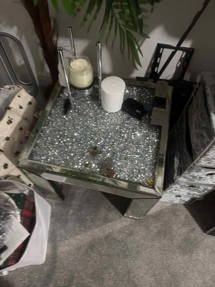 Photo of free Glass table (Elm Park) #3