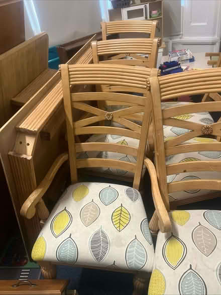 Photo of free Table and 6 chairs (Norham Manor OX2) #2