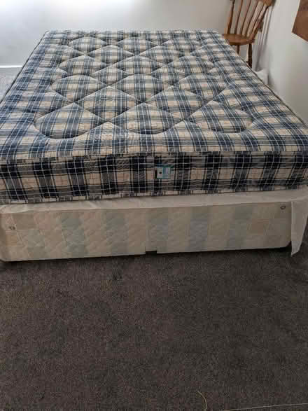 Photo of free Kingsize divan bed (Kinnerton LD8) #3