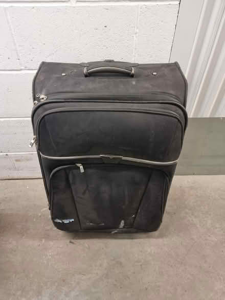 Photo of free Antler black softshell suitcase (SW11 3SJ) #1