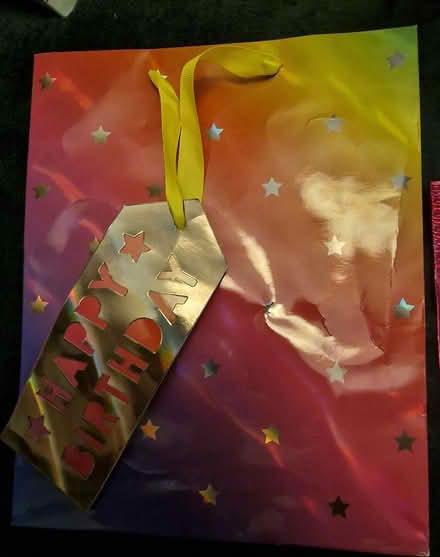 Photo of free Bag of gift bags, tissue paper (BN11 2HL) #2