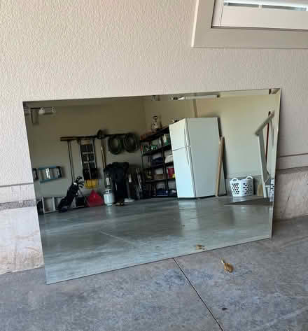 Photo of free Large Beveled Mirror (Southeast Overland Park) #1