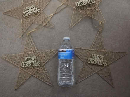 Photo of free 4 gold colour hanging stars (Little Heath RG31) #2