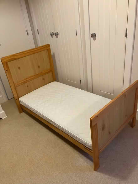 Photo of free Cot/ cot bed in good condition (Great Glen LE8) #3