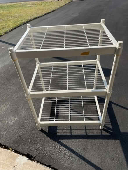 Photo of free Three tiered shelving unit (Woodbridge, VA) #1