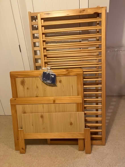 Photo of free Cot/ cot bed in good condition (Great Glen LE8) #2