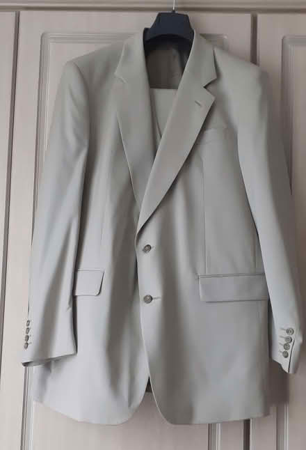 Photo of free Mens Burtons Cream Three Piece suit (Enfield EN1) #1