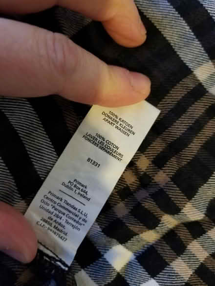 Photo of free Size 8 checked shirt (Gloucester) #4