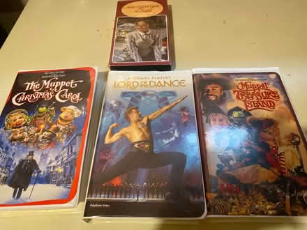 Photo of free 4 VHS - take all (Winston Churchill/collegeway) #1