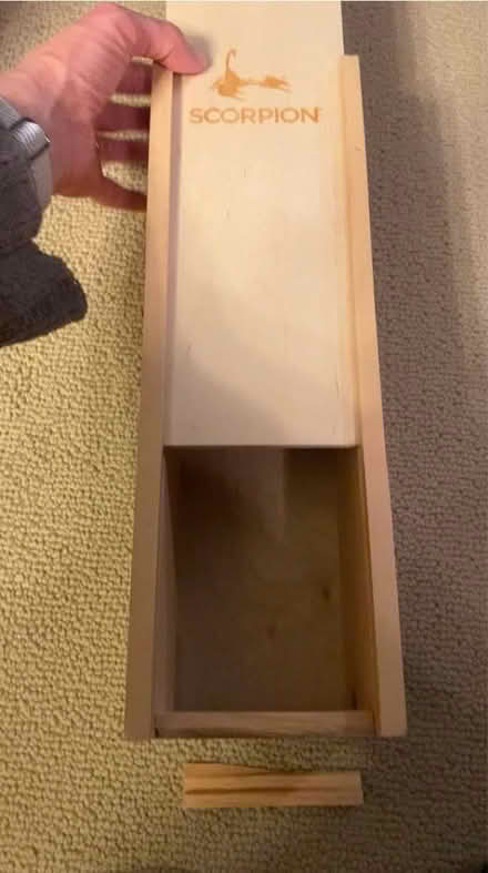 Photo of free wooden box with sliding lid (Silver Glen Rd & Stevens Rd) #2