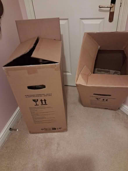 Photo of free Cardboard boxes (Roffey, Horsham) #1