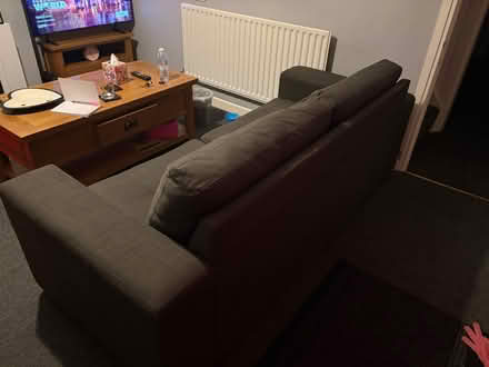 Photo of free Dark grey sofa (Gillingham ME7) #2