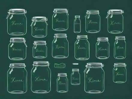 Photo of free Box of glass storage jars, mix of kilner and others (Cheadle Hulme SK8) #1