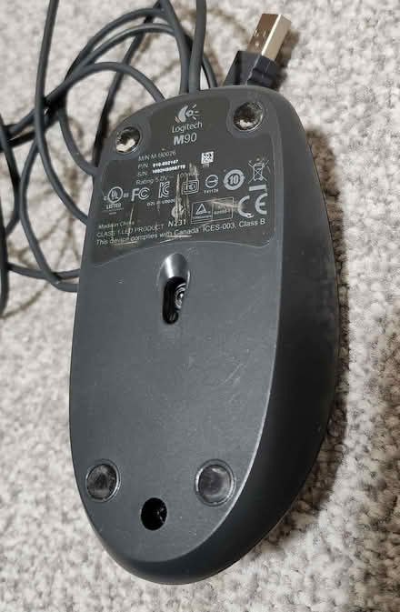 Photo of free Logitech USB computer mouse (Purbrook PO7) #2
