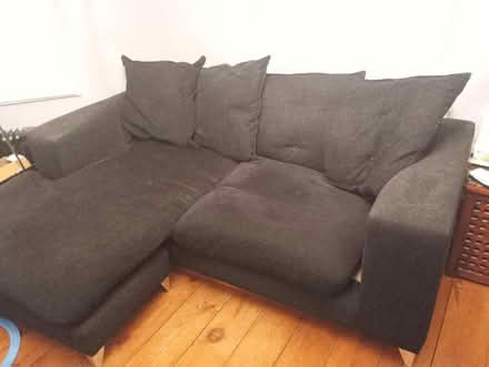 Photo of free Black 3 seater sofa (HP13 Terriers near RGS) #1