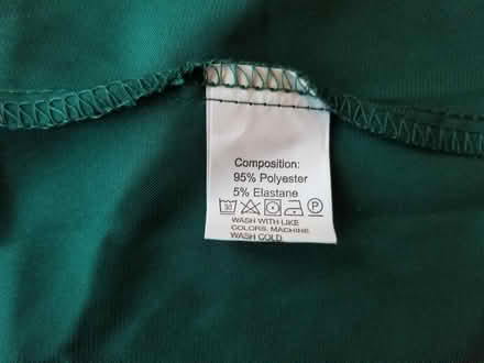 Photo of free Green kimono style satin gown (Gloucester) #3