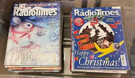 Photo of free Radio Times bundle of Christmas/New Year issues (Aughton Park L39) #1