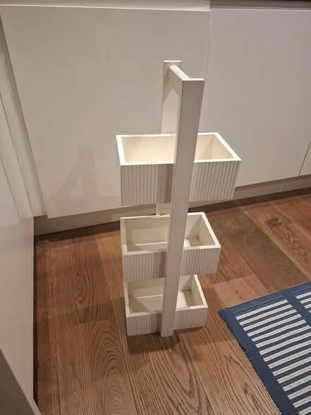 Photo of free White wooden organiser (IG117SA, Barking) #3