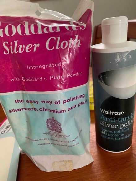 Photo of free Silver polish and cloth (Pebsham TN40) #1
