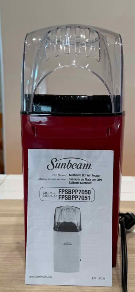 Photo of free Almost new popcorn popper (Oakland/Berkeley) #2