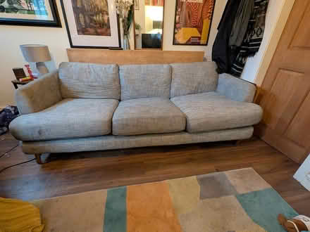 Photo of free Large grey sofa (Manchester M19) #1