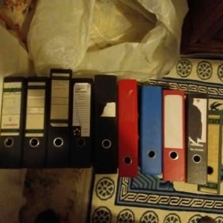 Photo of free Ten lever arch files (Crawley RH10) #1