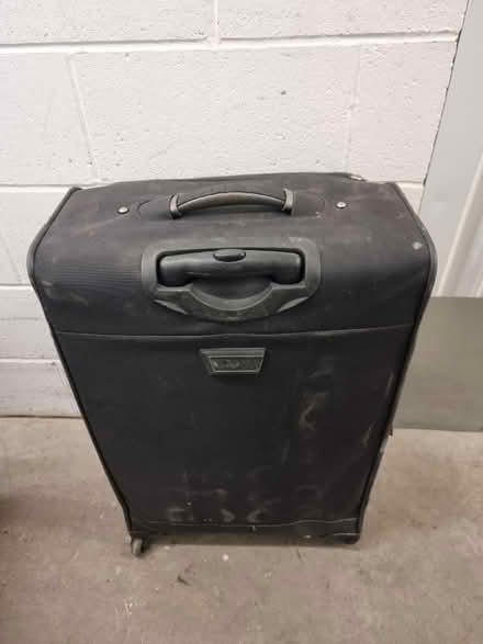 Photo of free Antler black softshell suitcase (SW11 3SJ) #4