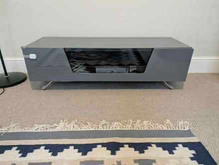 Photo of free Grey TV unit (Tooting SW17) #1