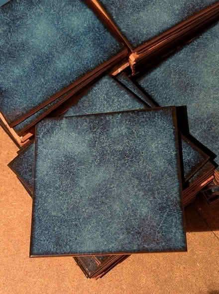 Photo of free 60 Blue Tiles (Richmond TW10) #1